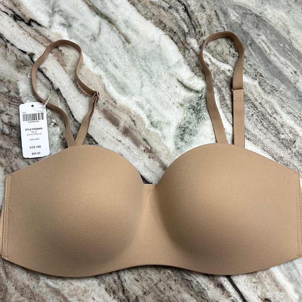 SOMA Stay-put Strapless Bra 34B